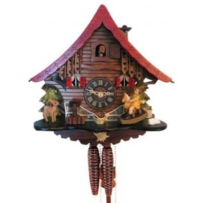Black Forest Rocking Horse Cuckoo Clock 4715