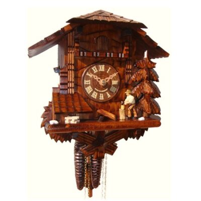 Wood Chopper Cuckoo Clock 435