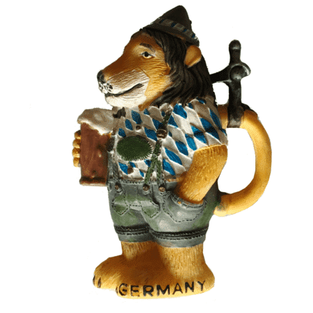 Lion Bavarian magnet