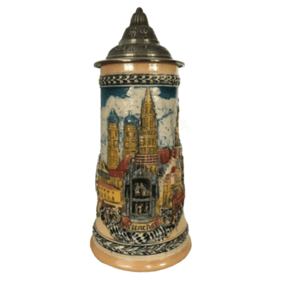 Munchen Beer Stein with Lid 0.5L - 0931401