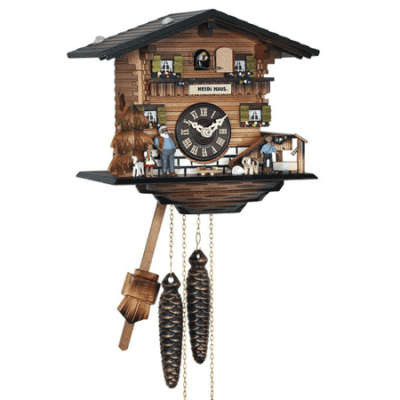1 Day Heidi Haus Clock - 4223