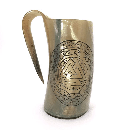 Shop Viking Drinking Horn Cup | Viking Mugs Australia - Clocks