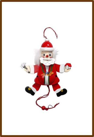 Jumping Jack Santa - W165