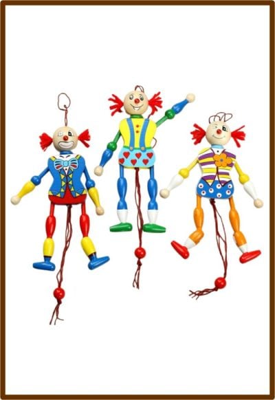 Clown Jumping Jack - T201