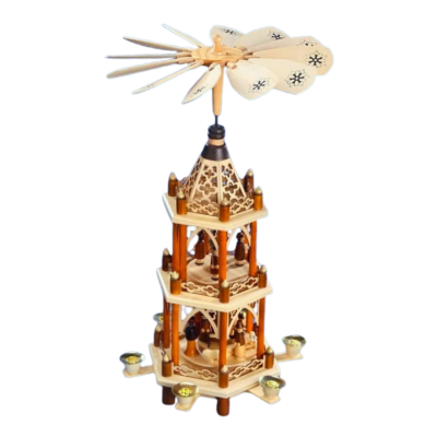 Xmas Pyramid with Two Levels- W147