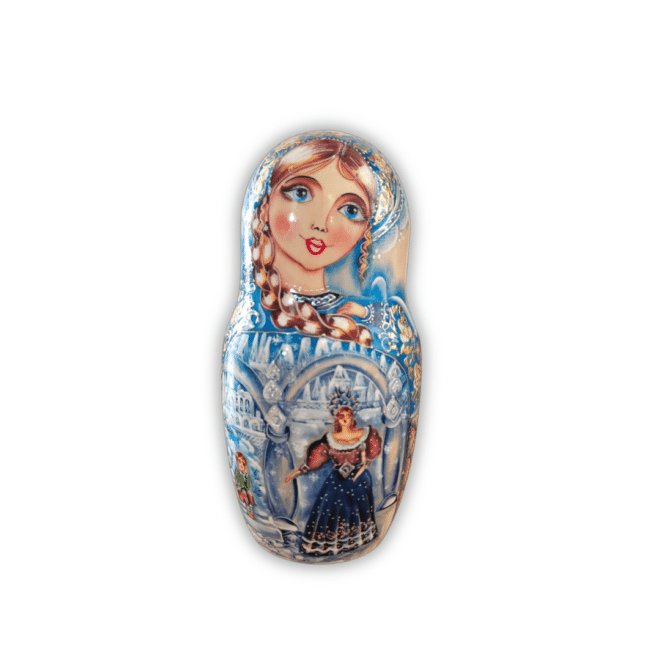 Limited Edition Snow Queen 10 Piece Matryoshka Doll Set - Matry14 - Image 3