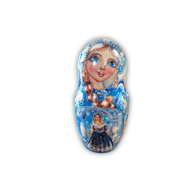 Limited Edition Snow Queen 10 Piece Matryoshka Doll Set - Matry14 - Image 5