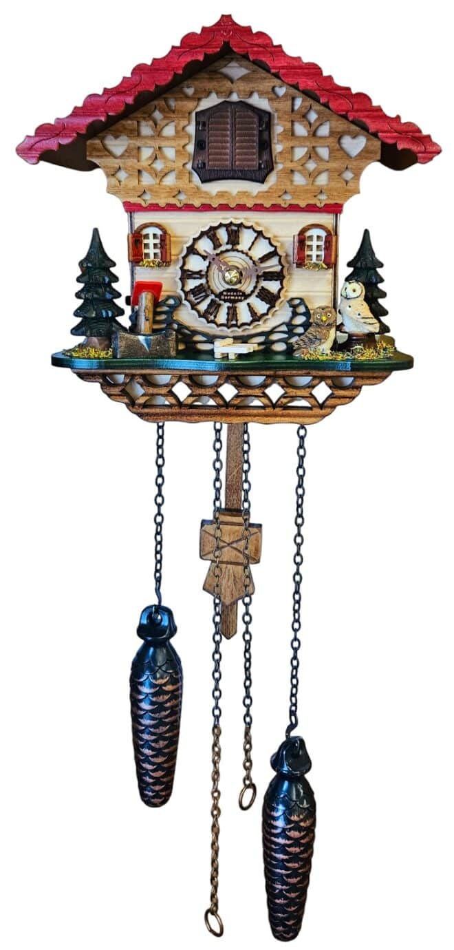 Trenkle Chalet Cuckoo Clock With Owls - 4226QM