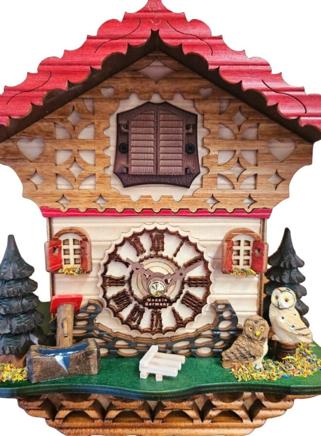 Trenkle Chalet Cuckoo Clock With Owls - 4226QM - Image 3