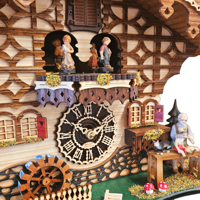 Trenkle Geppetto & Pinocchio chalet cuckoo clock - 4258QMT - Image 3