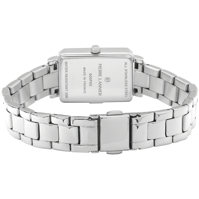 Ariane with rose dial and silver steel strap - 005P651 - Image 4