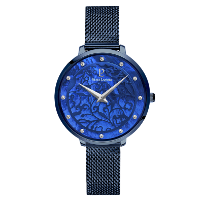 Eolia with blue dial and blue mesh strap - 045L968