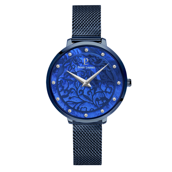 Eolia with blue dial and blue mesh strap - 045L968