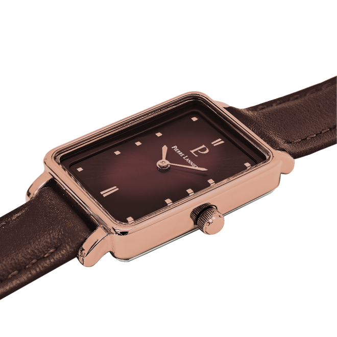 Ariane with brown dial and brown leather strap - 050K984 - Image 2