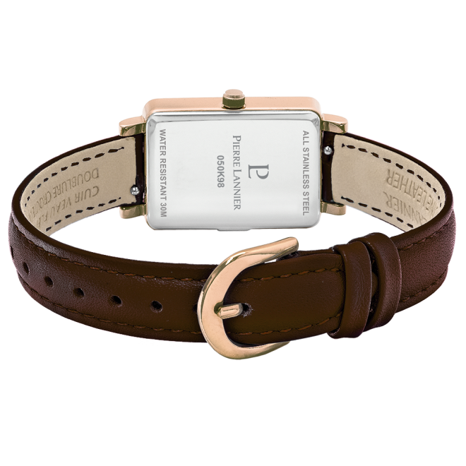 Ariane with brown dial and brown leather strap - 050K984 - Image 4