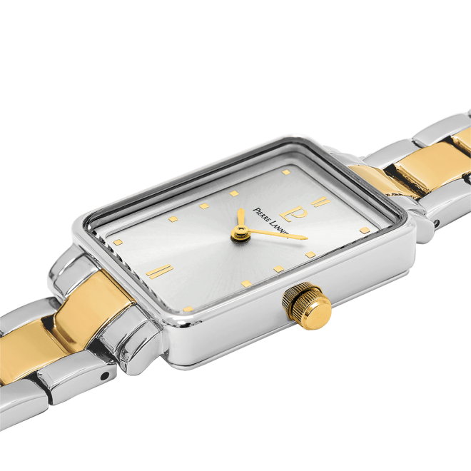 Ariane with silver dial and 2 tone strap – 052J621 - Image 2