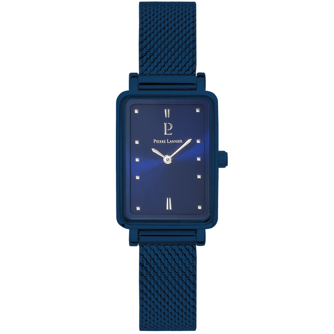 Ariane with blue dial and blue mesh strap – 057H869