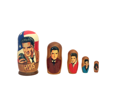 Elvis Presley 1(5 set large 17cm)