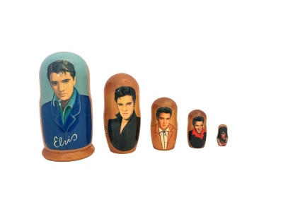 Elvis Presley 2 (5 set large 17cm)