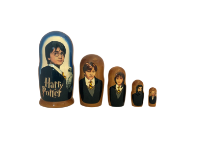 Harry Potter 1(5 set large 17cm)