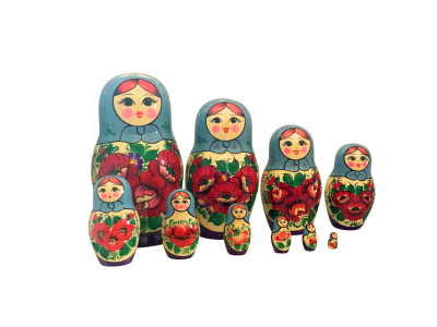 Kirov blue traditional (10 set large 24cm)