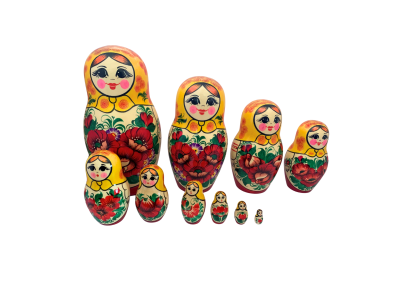 Kirov yellow traditional (10 set large 24cm)
