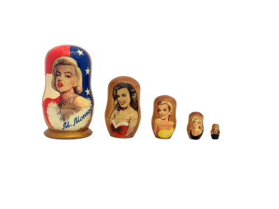 Marilyn Monroe (5 set small 11cm)