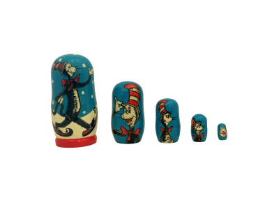 Dr. Seuss's Cat in the Hat (5 set small 11cm)