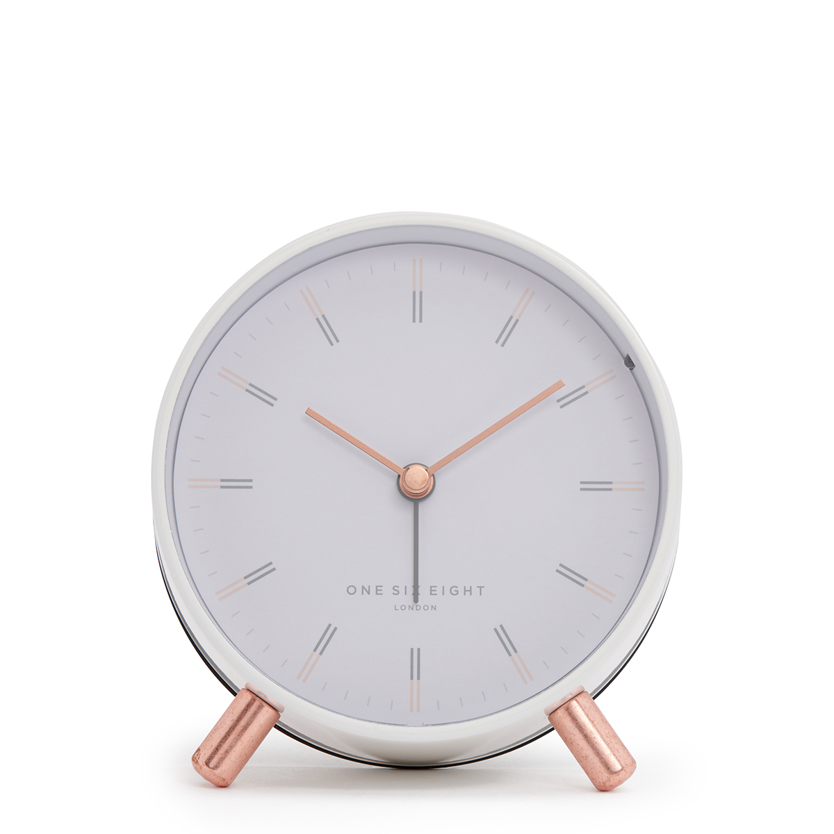 ELLIE White Silent Alarm Clock - Image 2