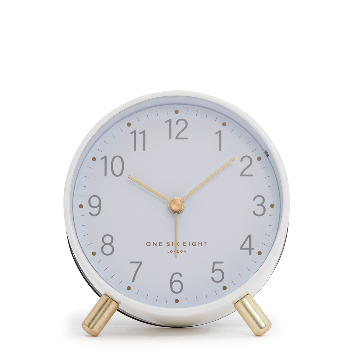 MAISIE White Silent Alarm Clock - Image 2