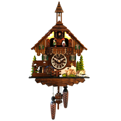 Chalet cuckoo w. fireplace large