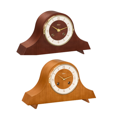 Hermle small retro mechanical table clock