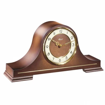 Tambour quartz mantle clock