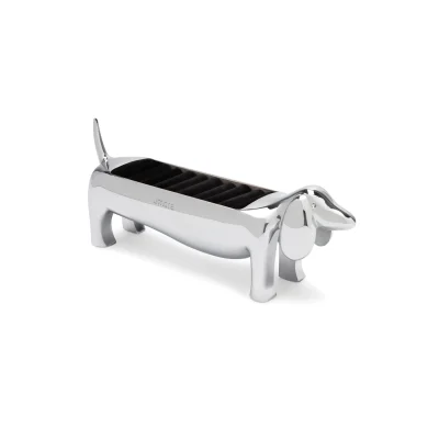 Dachsie Ring Holder Chrome