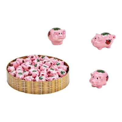 Mini Porceain Lucky Pig - 10031803