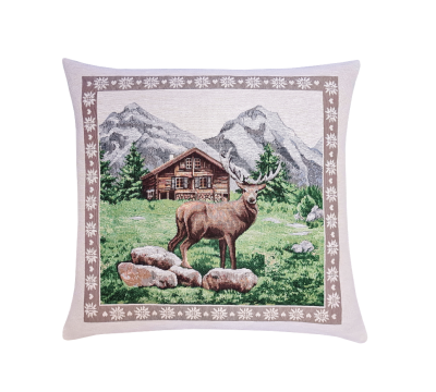 Mountain Deer Cushion Cover 45cm x 45cm