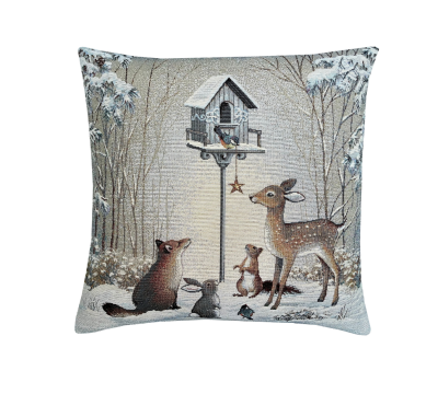 Forest Christmas Cushion Cover 45cm x 45cm