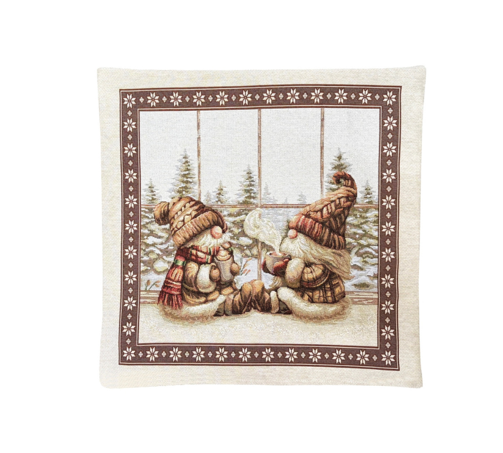 Gnome Men Cushion Cover 45cm x 45cm