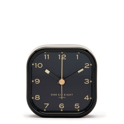 LISA Charcoal Grey Alarm Clock
