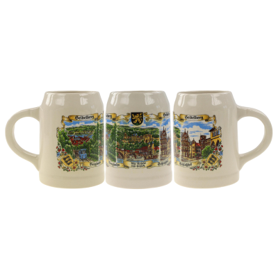 Heidelberg Grey Beer Mug 0.5L