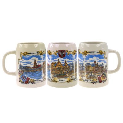 Frankfurt Grey Beer Mug 0.25L