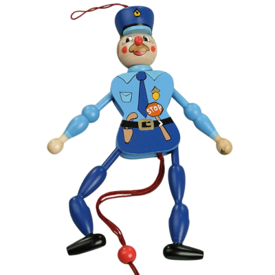 Police Officer Jumping Jack - T419