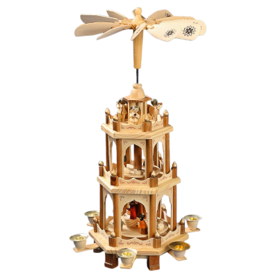 Masterpiece 3-Floor Holiday Pyramid (43cm) - W128