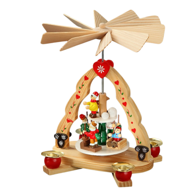 Romantic Heart Pattern Table Pyramid (20cm) - W139