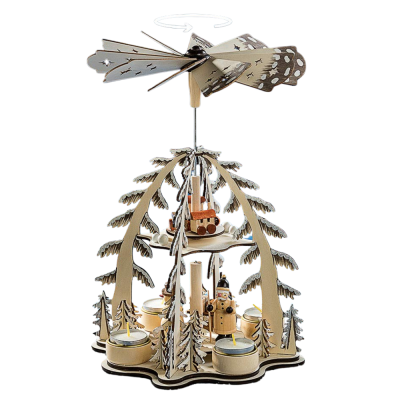 Deluxe Tiered Holiday Pyramid (32cm) - W1256