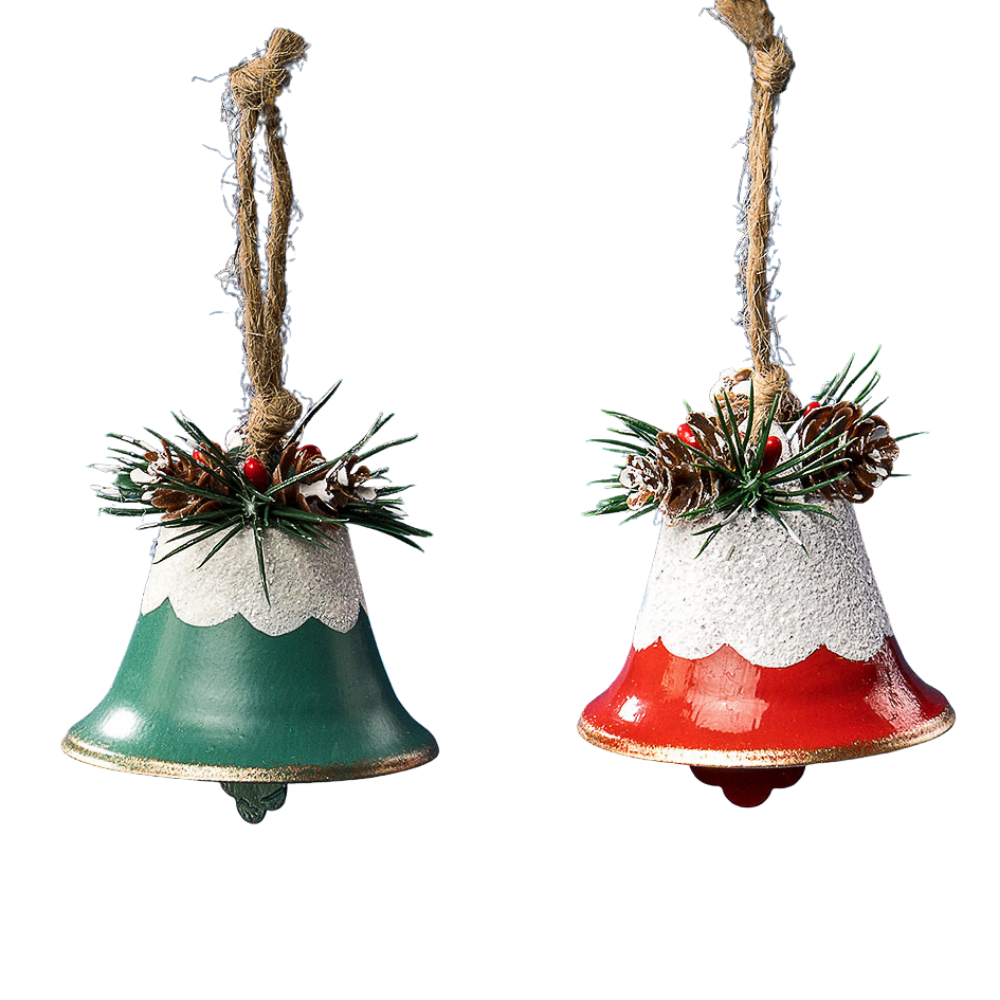 Metal Bell Decoration - W9743