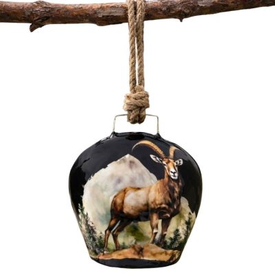 Apline Mountain Goat Bell 9.5x12cm