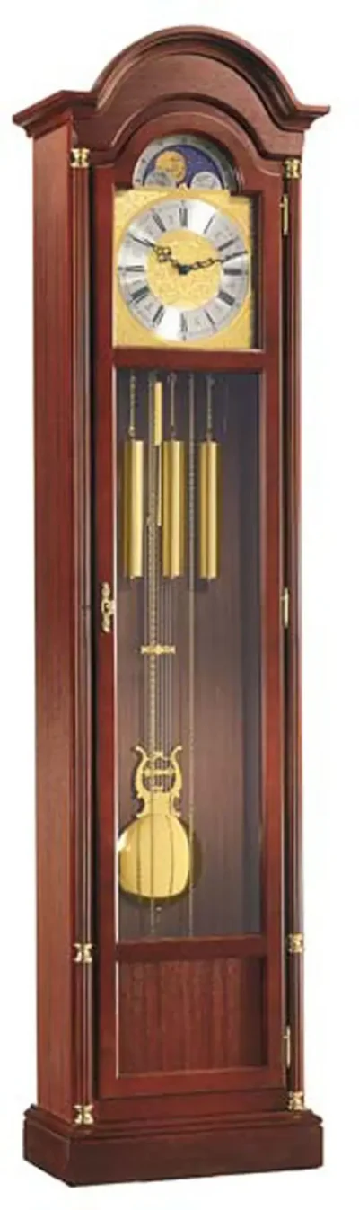 Hermle Grandfather Clock Triple Chime Walnut 01079-031151