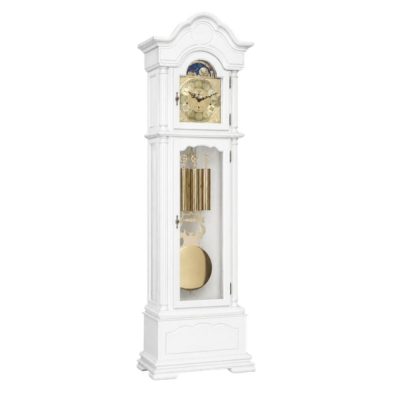 Hermle Grandfather Clock White - 01093-001161