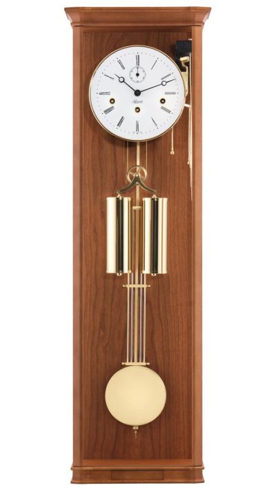 Hermle Regulator Nussbaum William Wall Clock - Cherry 71008-160351